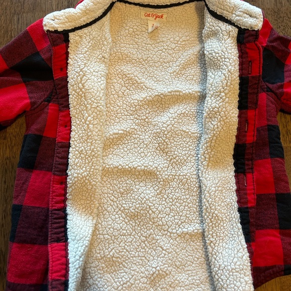 Cat & Jack lined button-up - Picture 2 of 2